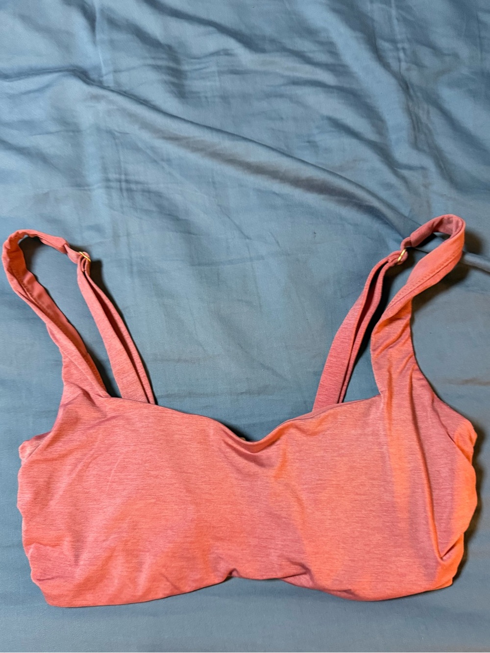 Athleta Heathered Coral Bralette